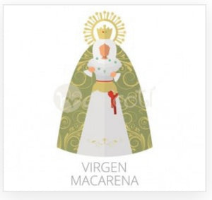 Virgen Macarena Gargantilla