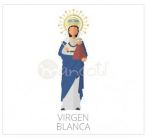 Virgen Blanca Gargantilla