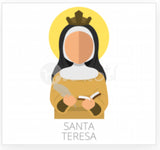 Santa Teresa Gargantilla