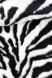 Tejido Peluche Zebra