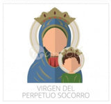 Virgen del Perpetuo Socorro Gargantilla
