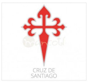 Cruz De Santiago Gargantilla Piedras Colores