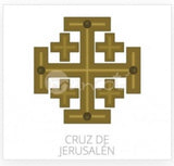Cruz de Jerusalén Gargantilla