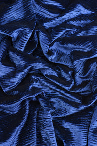 Tejido Terciopelo Textura Azul