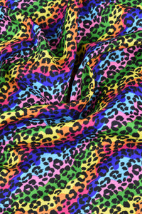Tejido Leopardo Multicolor