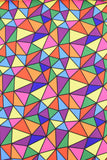 Tejido Geométrico Multicolor