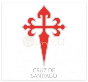 Cruz De Santiago Pulsera Piedras Multicolor