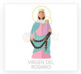 Virgen del Rosario Gargantilla