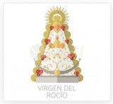 Virgen del Rocío Pulsera Piedras Multicolor