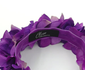 Diadema de flores Violeta